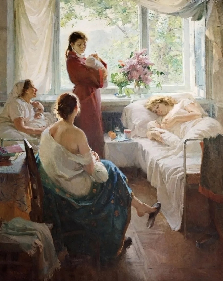 Иван Тихий. «Материнство». 1957