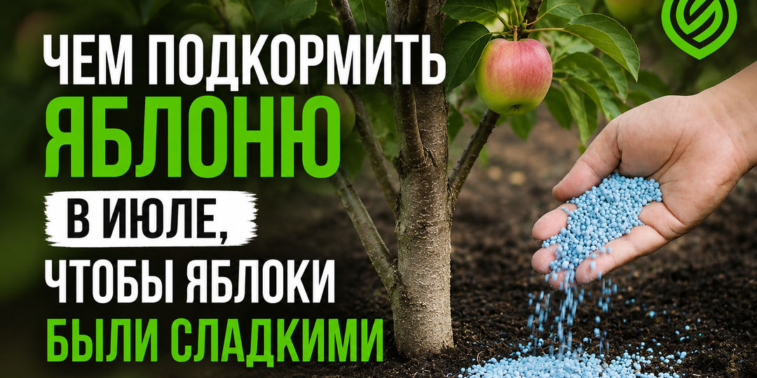 Чем подкормить яблоню в июле, чтобы яблоки были сладкими