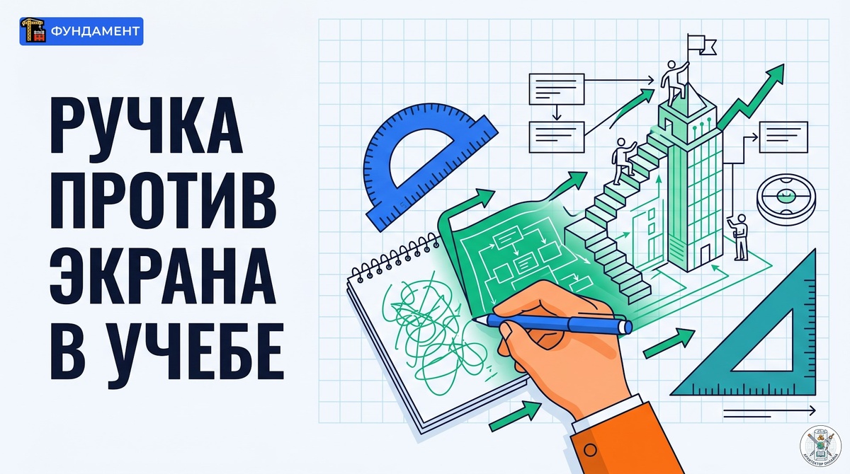 Узнайте, почему ручной конспект эффективнее печати при смене профессии. Строим надежный фундамент знаний и обходим ловушки цифрового обучения.
