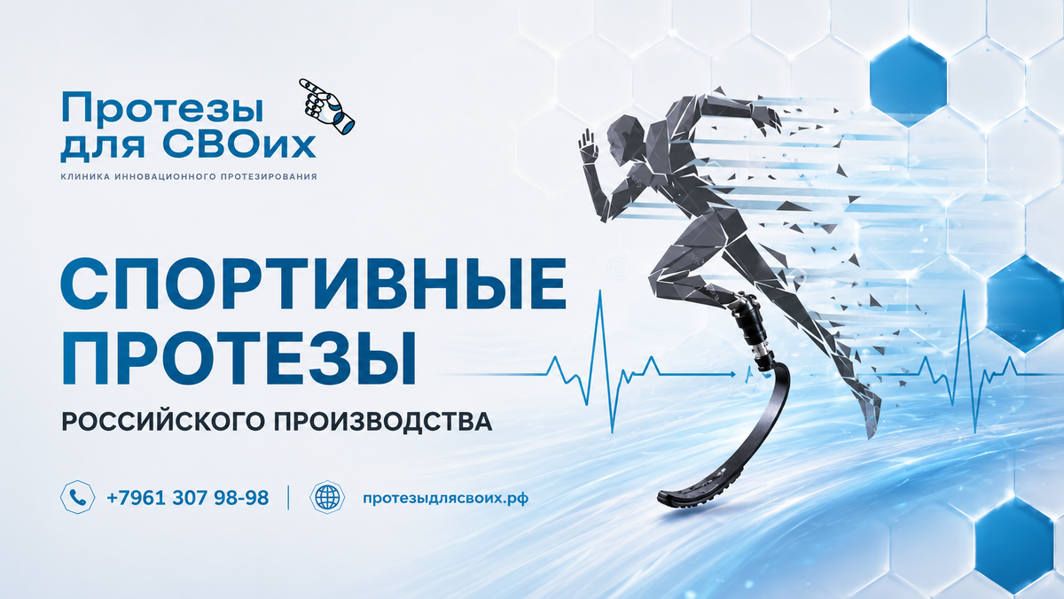 Глава «Российские разработки». Ростов-на-Дону, ул. Таганрогская, 33, “Протезы для СВОих”