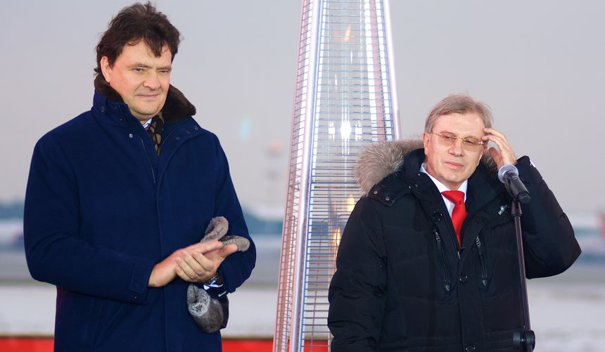 Михаил Полубояринов и Виталий Савельев