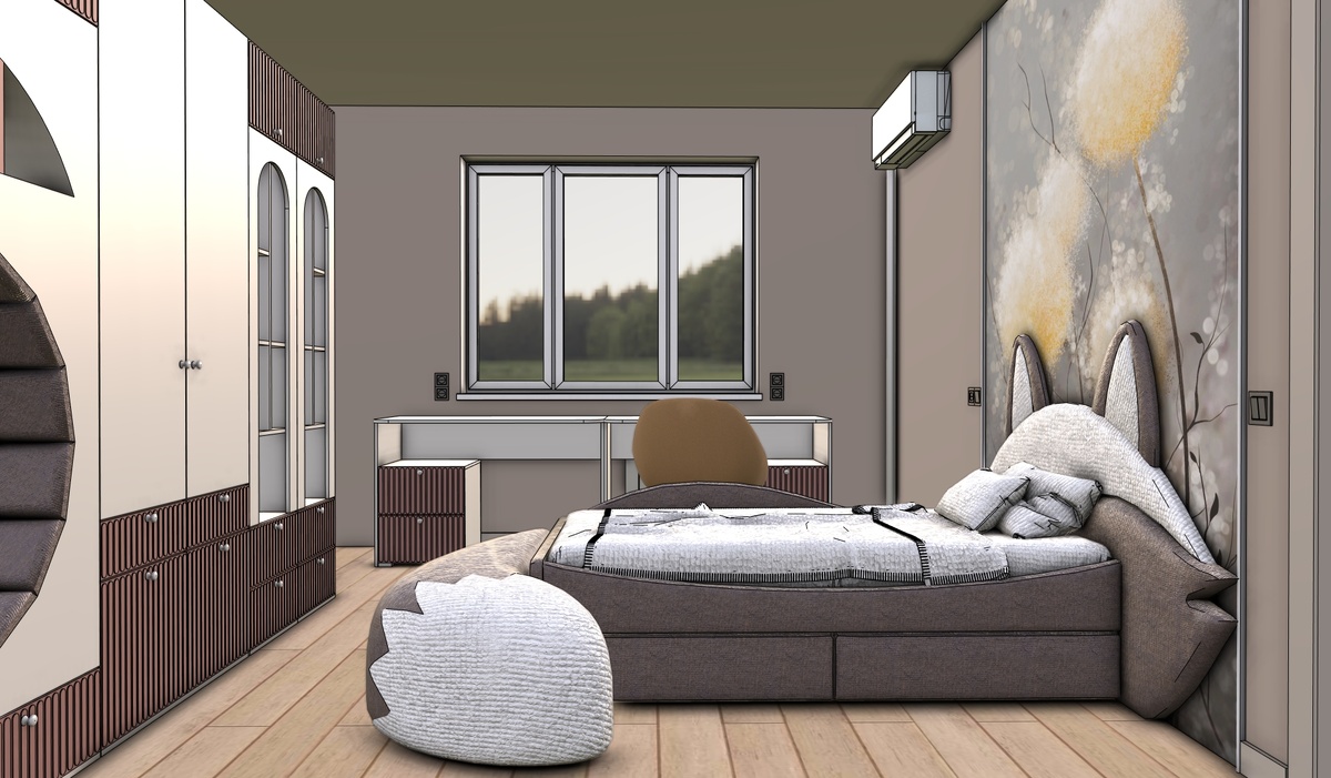 3d модель в SketchUp