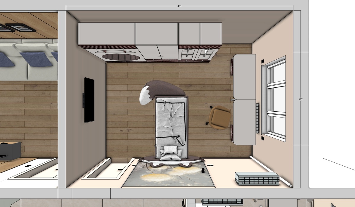 3d модель в SketchUp