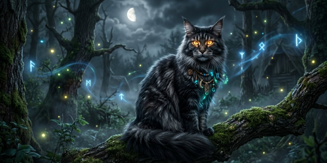 Мифические кошки. Кот Баюн