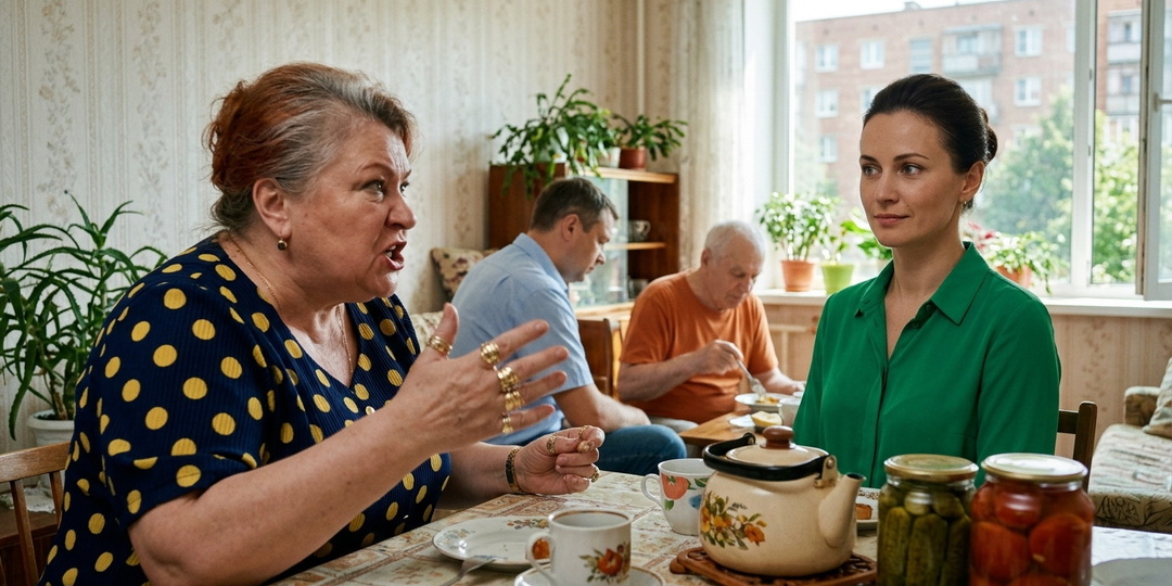 — Родители ведь в общий котёл дали, — давила свекровь, деля мою квартиру