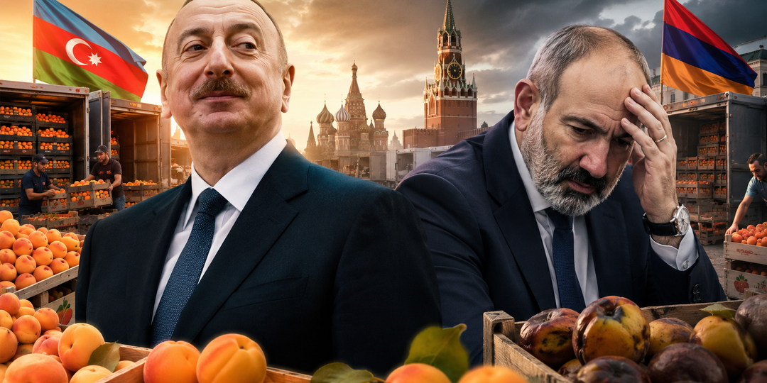Армянские фрукты на выход! Как Байрамов одним визитом в Москву поменял полки в магазинах, пока Пашинян мечется между РФ и ЕС
