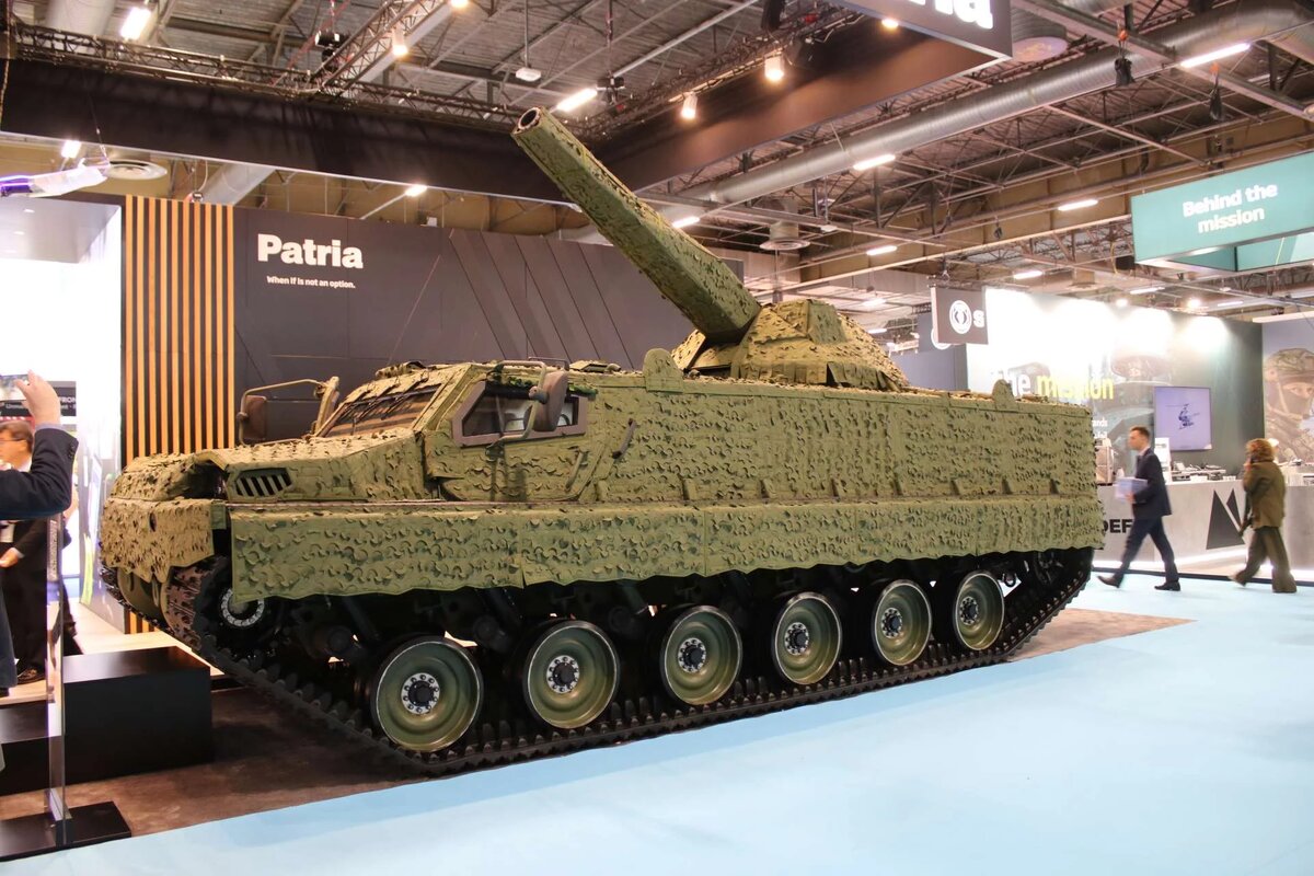 Финский «боевой шаман» для Арктики: Patria TRACKX с минометом NEMO переосмысливает огневую поддержку в условиях роя дронов. Фото: Patria