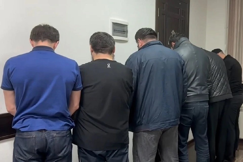    Участников задержали в апреле 2026 года. Фото: стоп-кадр видео СУ СКР по Дагестану