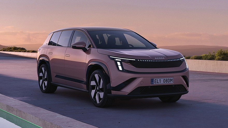    На фото: кроссовер Skoda Peaq