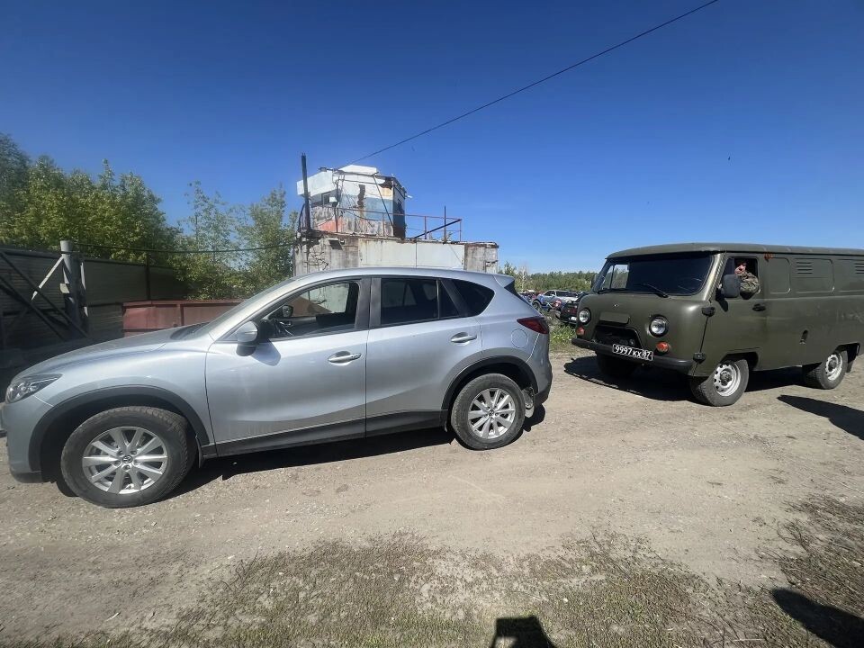    Mazda CX-5, переданная в зону СВО. Источник: ГУ ФССП России по Алтайскому краю