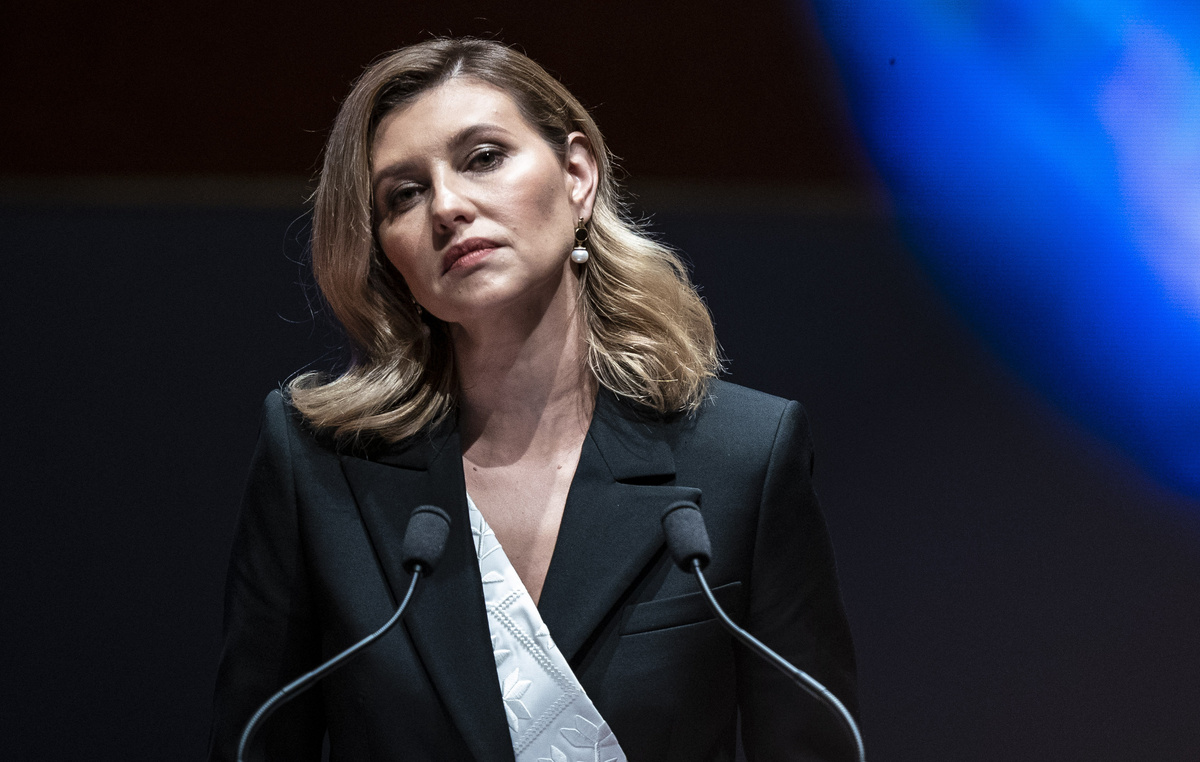    Елена Зеленская  Jabin Botsford - Pool/Getty Images