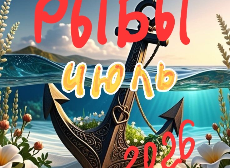 Рыбы ♓️ Июль 2026. Время сюрпризов.