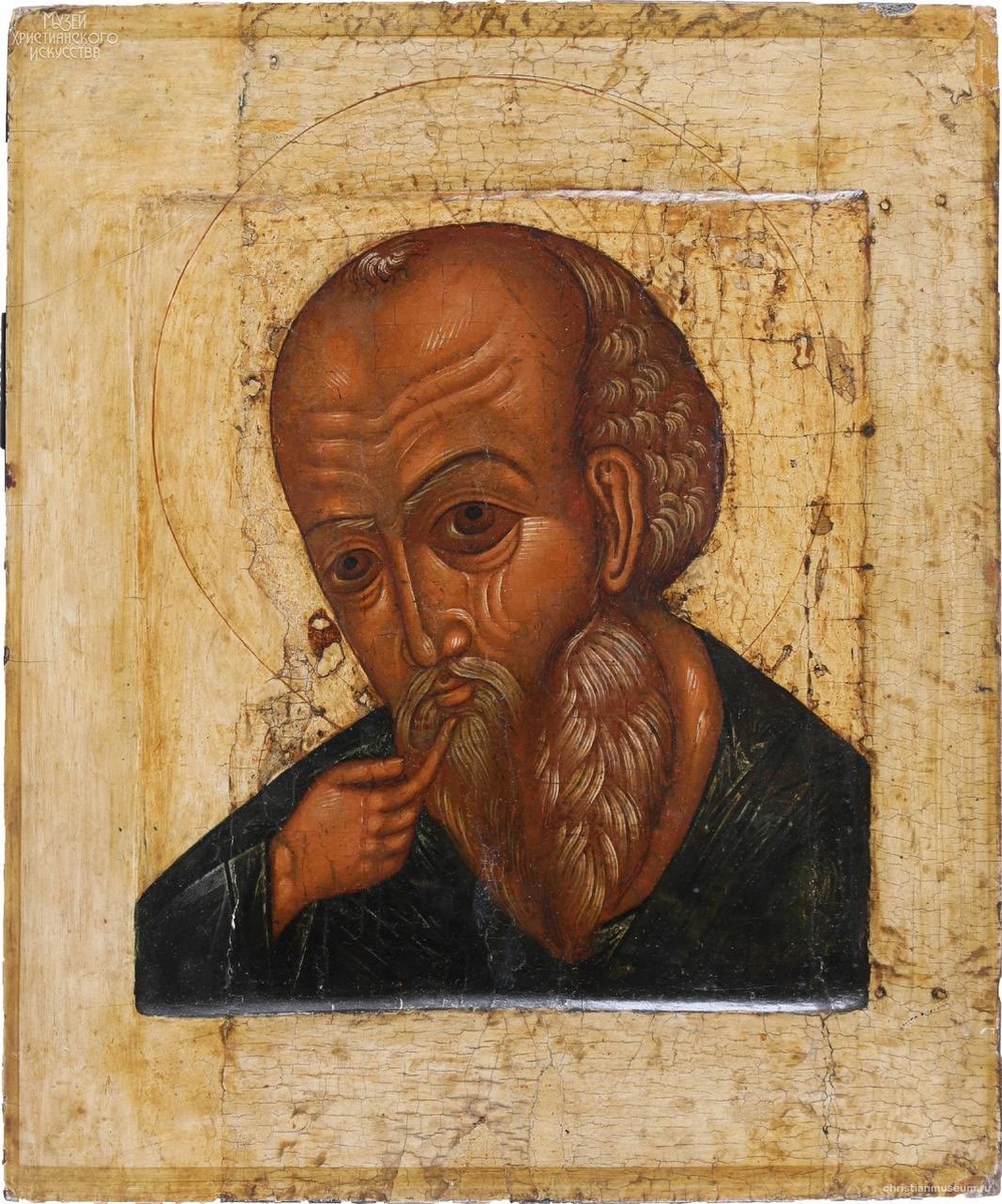 Апостол Иоанн Богослов в молчании (кон. XVI века, Ярославль (?)