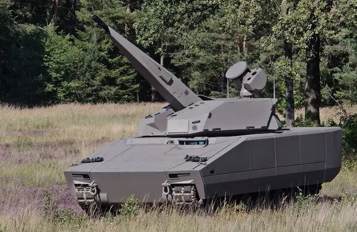 Румыния заказала у Германии 24 мобильных зенитных комплекса Skyranger 35 на базе платформы Lynx KF41. Фото:  Rheinmetall