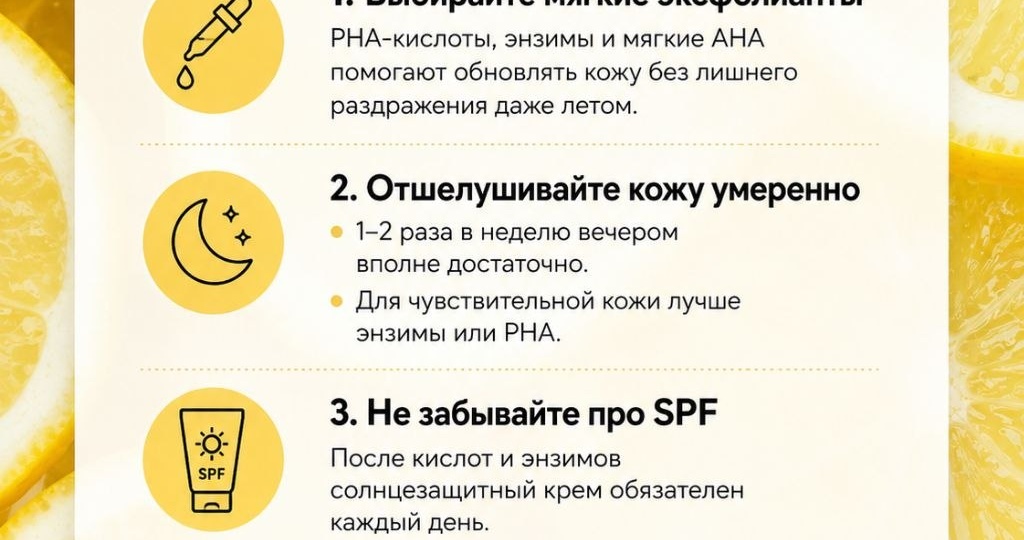 Неожиданная новость: можно не убирать кислоты до сентября