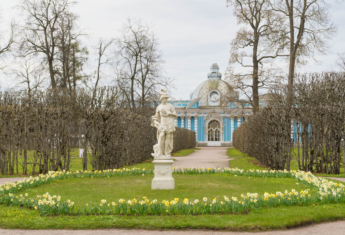 Венецианская скульптура в Царскосельском старом саду. Источник: Shutterstock, Maria Paina