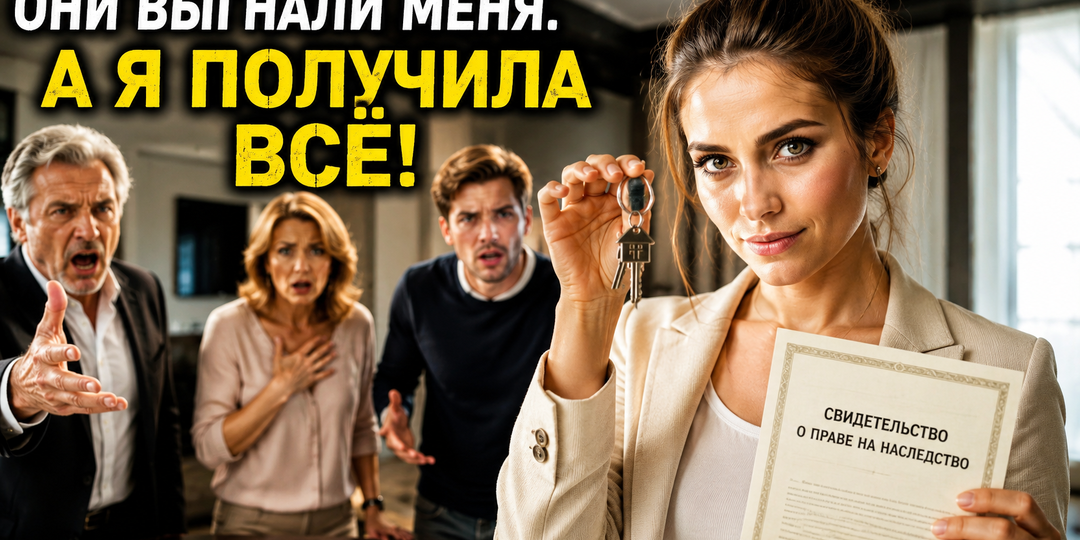 «— Ты нам не дочь, а ошибка! — сказала мать. Но спустя двадцать лет именно я получила ключи от дома, о котором они мечтали»
