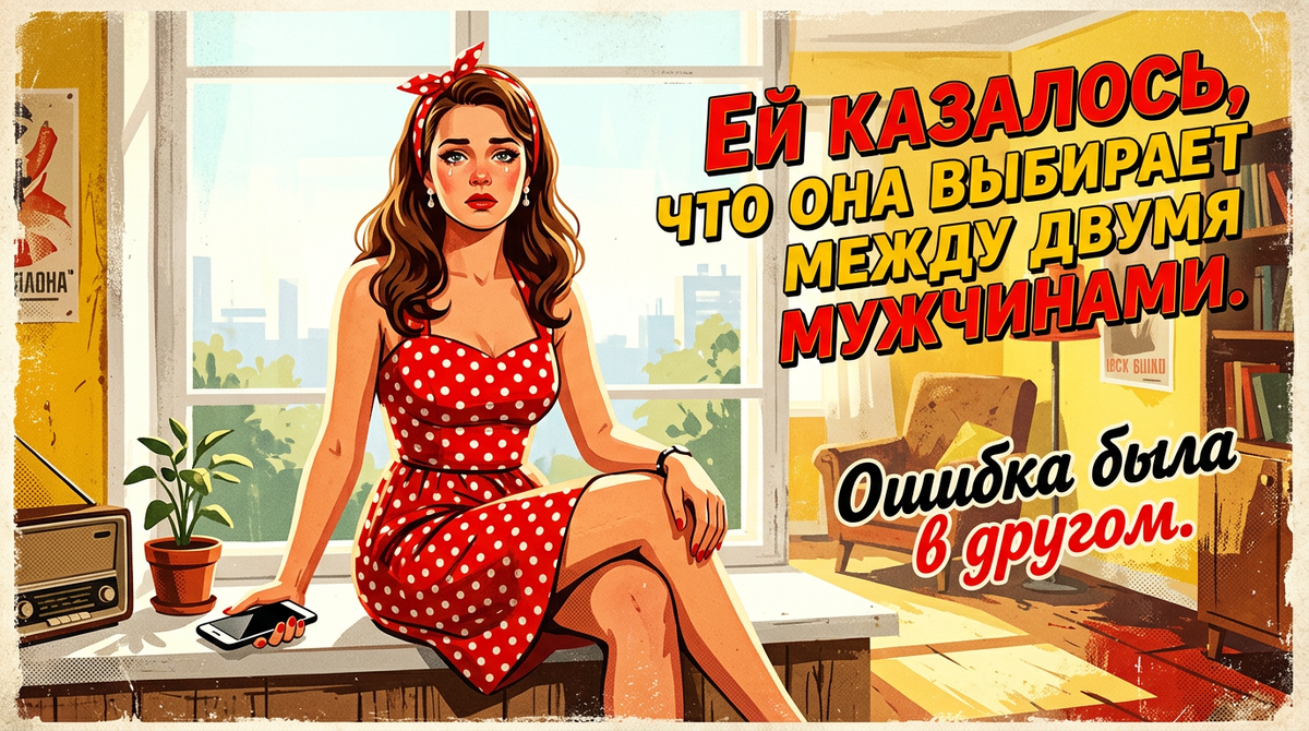 Ей казалось, что она выбирает между двумя мужчинами