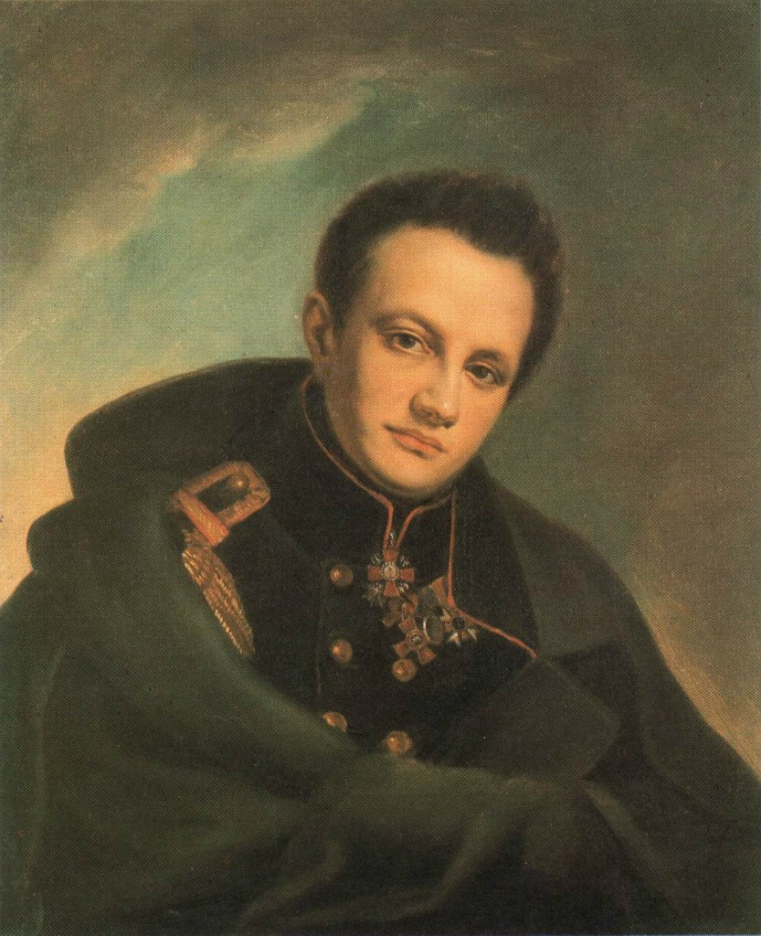Портрет Александра Николаевича Раевского в 1821 году.  Художник Джордж Доу (1781–1829)