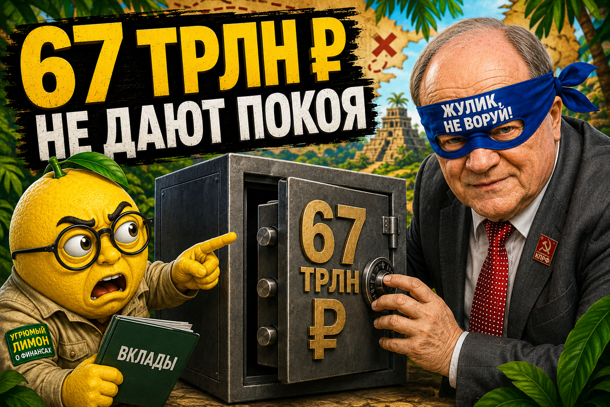 «Угрюмый лимон о финансах», dzen.ru / lemon_money