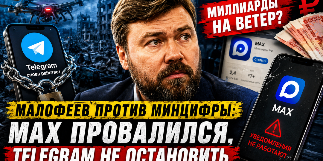 Отрезвление элит: Почему импортозамещающий мессенджер «Макс» оказался анекдотом за миллиарды