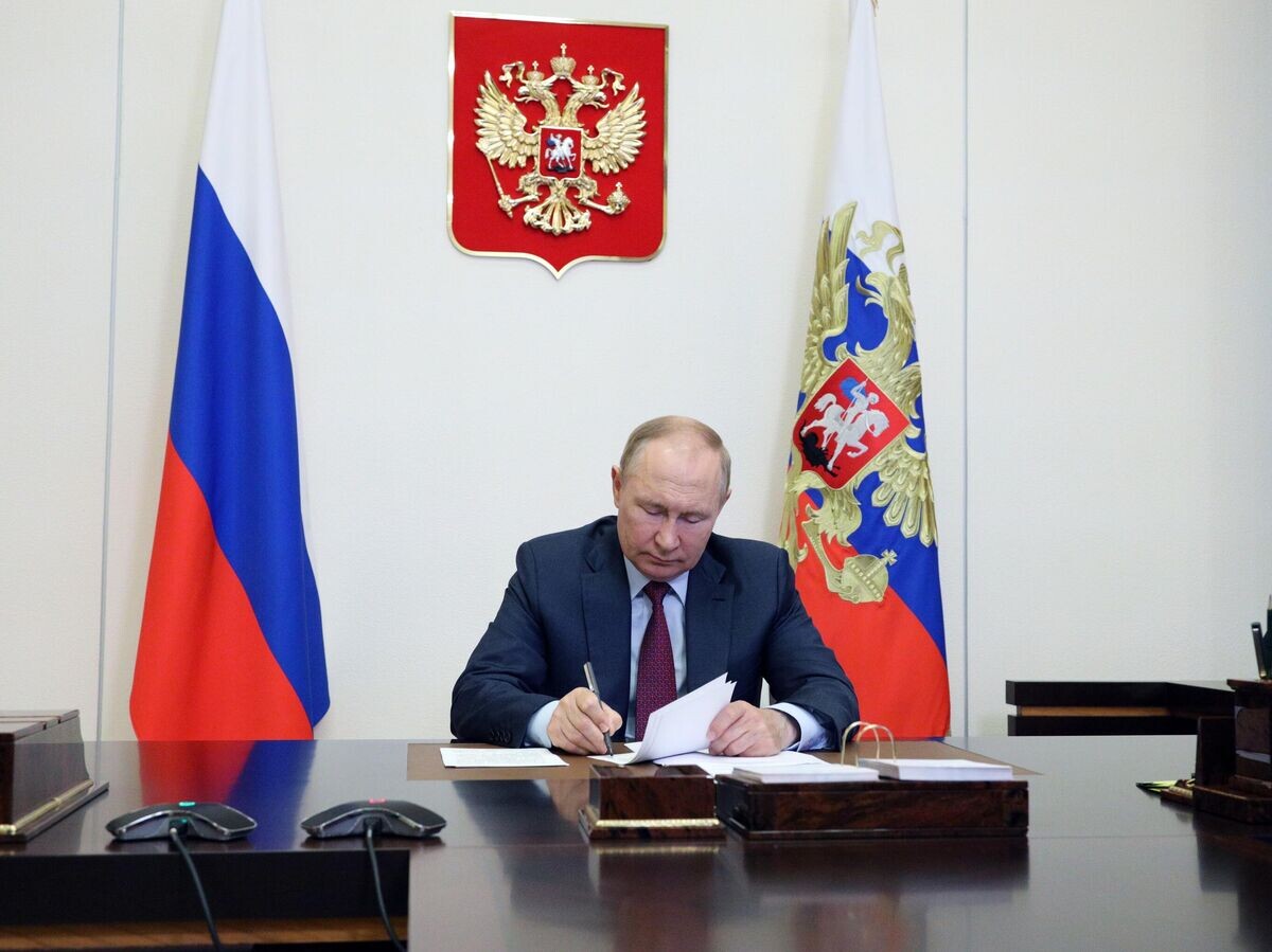    Президент РФ Владимир Путин | © РИА Новости / Михаил Климентьев