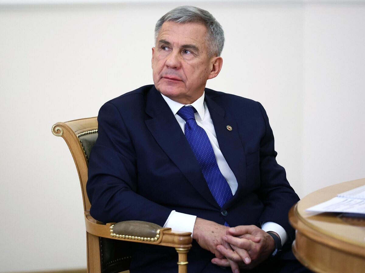    Глава Республики Татарстан Рустам Минниханов | © POOL