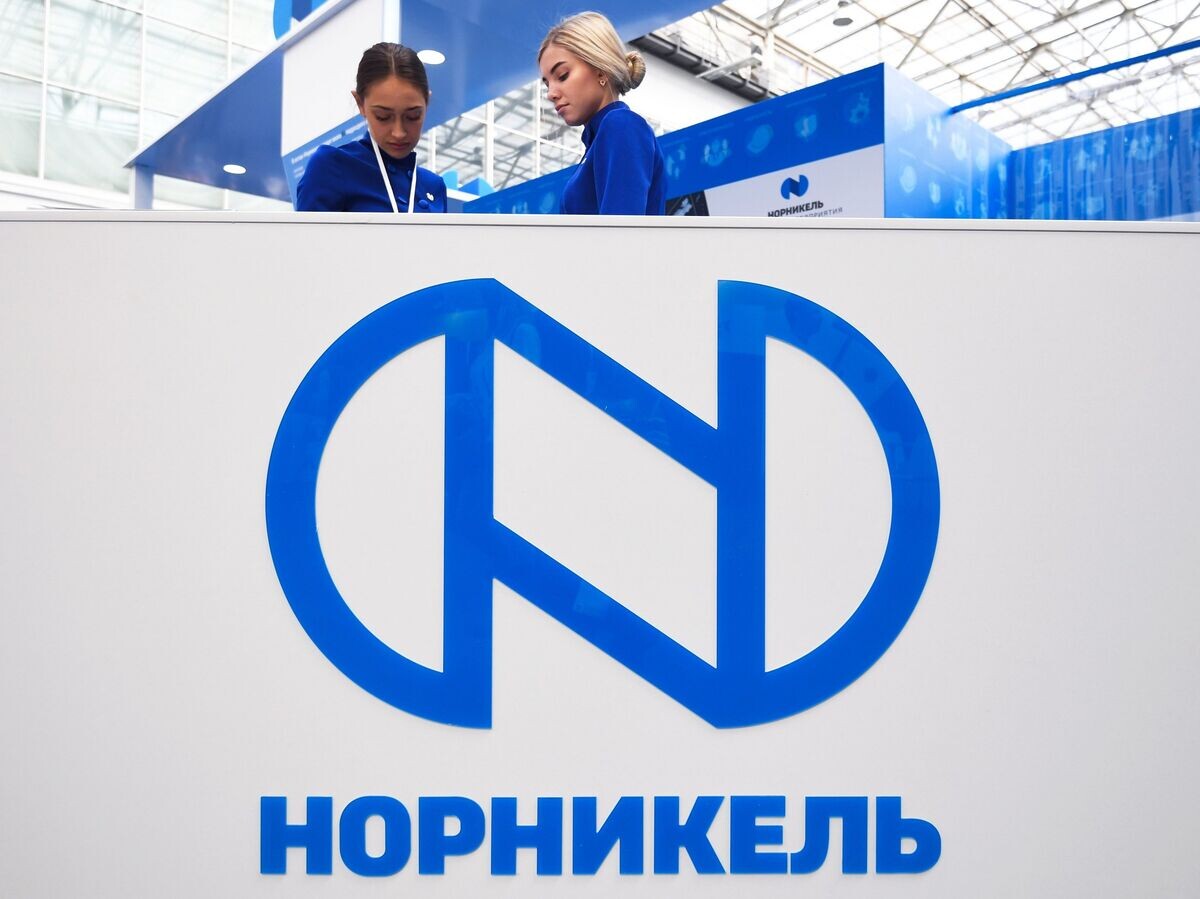   Стенд "Норникеля" на Красноярском экономическом форуме 2019© РИА Новости . Александр Кряжев