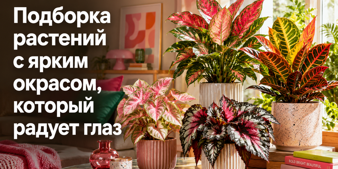 Подборка растений с ярким окрасом,который радует глаз