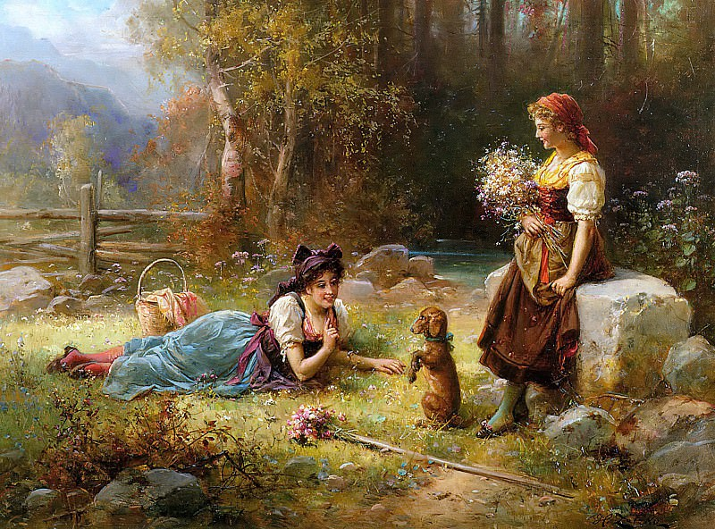 Художник Ханс Зацка