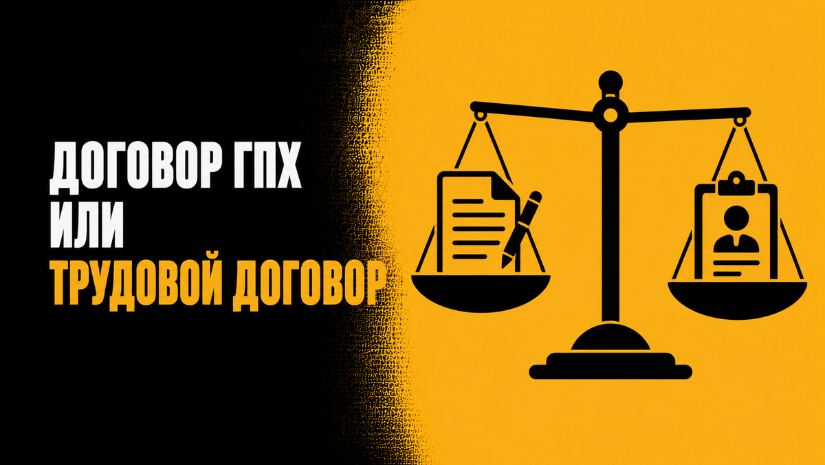 Договор ГПХ или трудовой договор: в чём разница