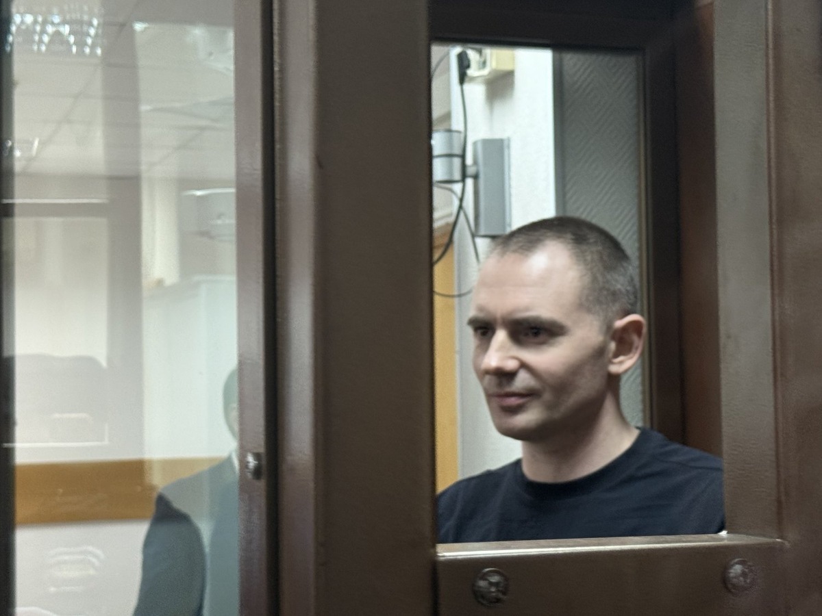 Максим Круглов в суде 24 июня 2026 года. Фото: пресс-служба партии
