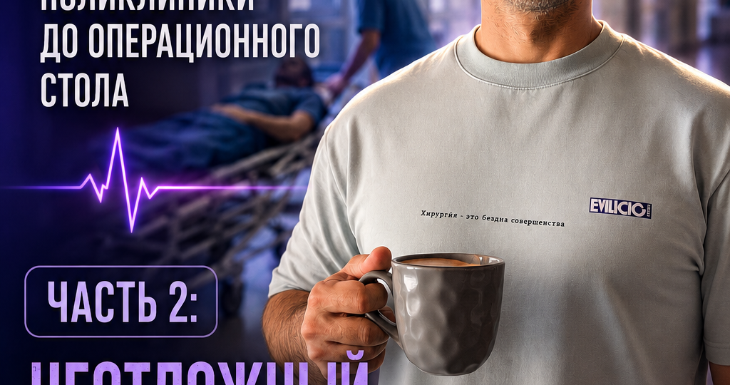 Путь пациента: от кабинета поликлиники до операционного стола. Часть 2: Неотложный путь.