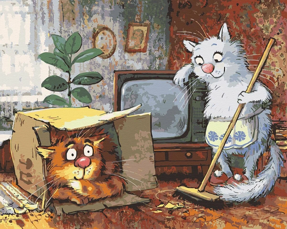 очаровательные коты Рины Зенюк
