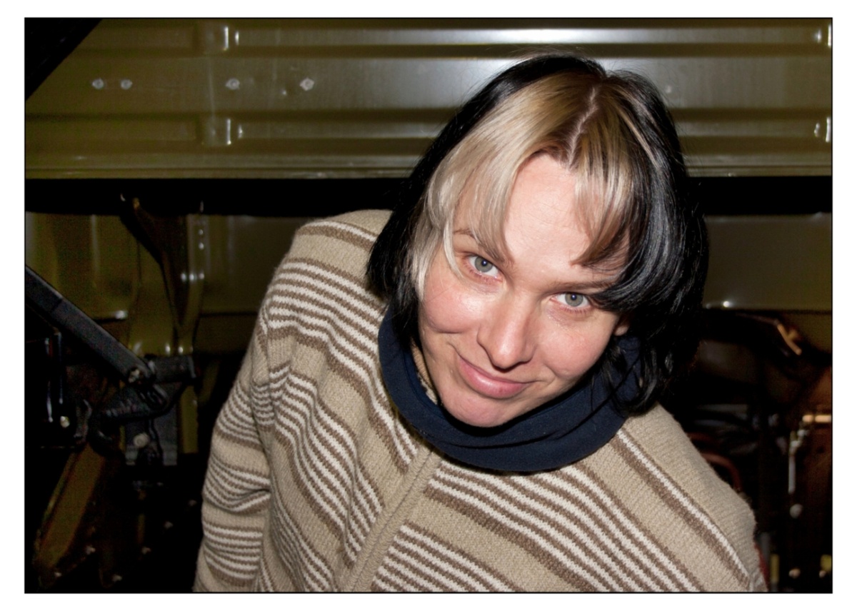 Я в съёмочном ангаре в Н.Челнах. Рабочий процесс. 2005-2006 гг.  