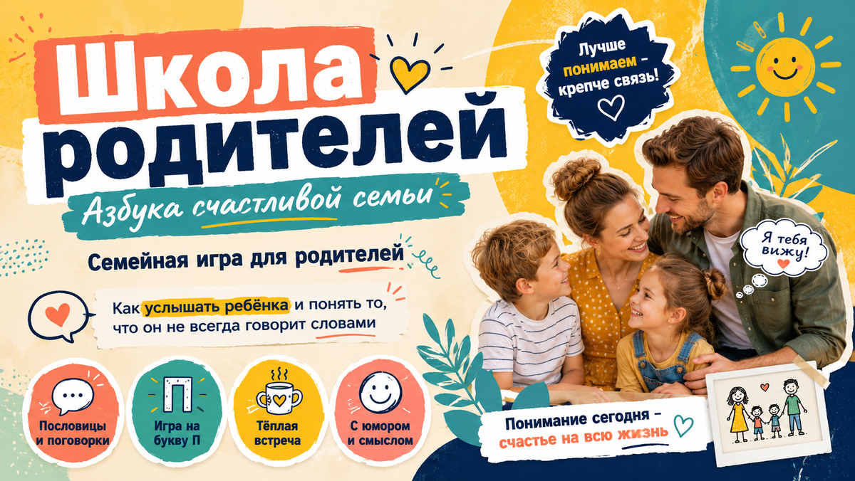Готовая игра для родителей