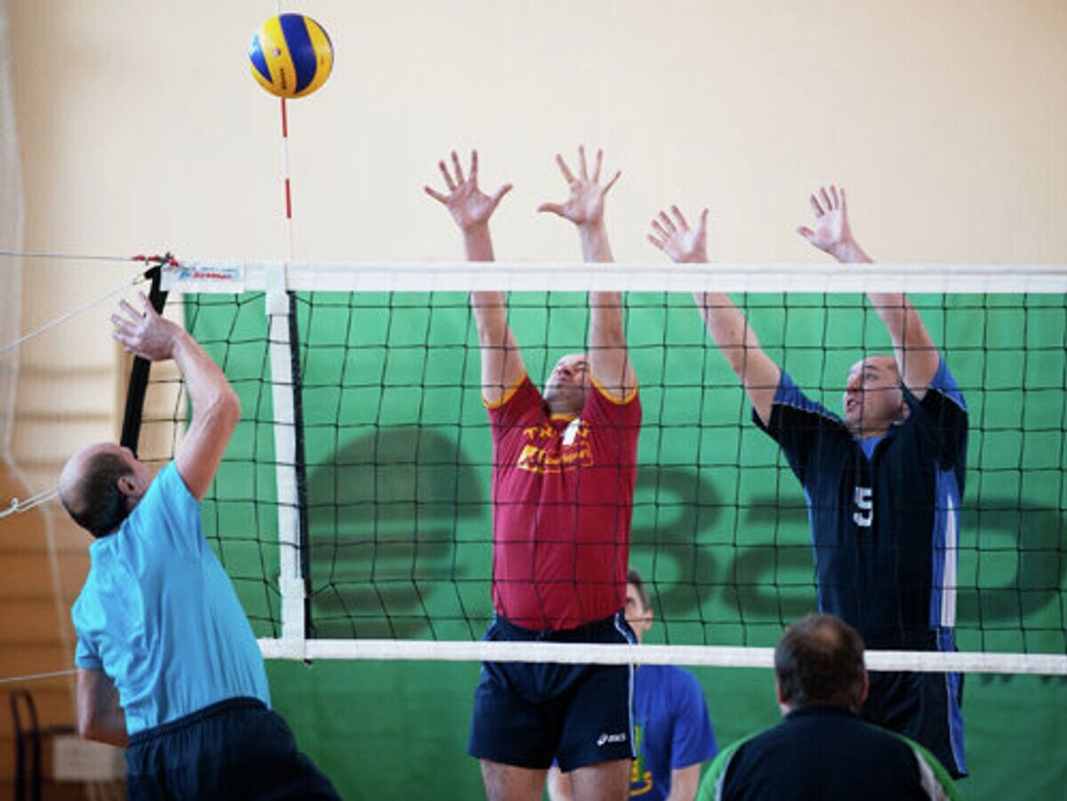    Игра в волейбол | © Фото : Максим Коняев/агентство "PR+Sport"