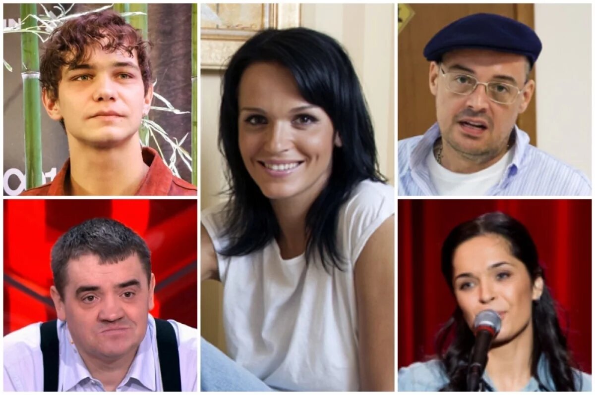   Слава Копейкин, певица Слава, рэпер Гуф, Юрий Шибанов, Юлия Ахмедова.