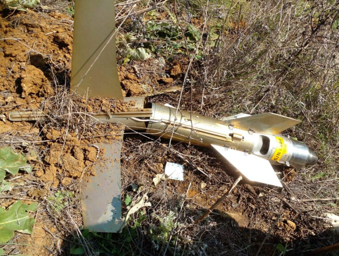 Предполагаемые обломки "Изделия-358"