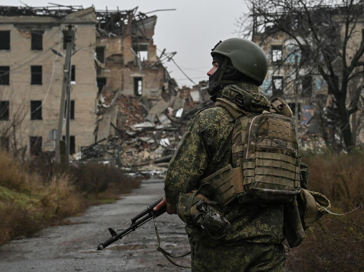    Освобожденный российскими войсками Красноармейск | © РИА Новости / Станислав Красильников