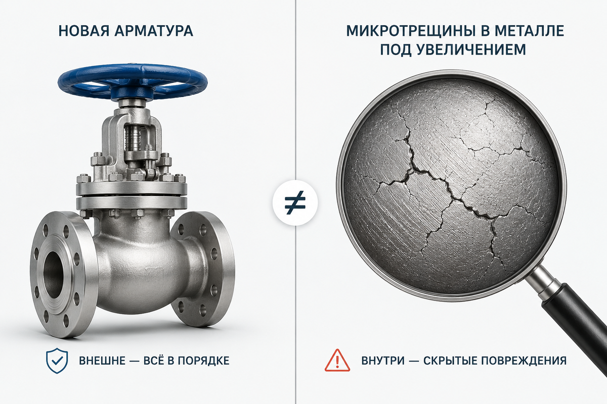 Скрытие последствия гидроудара
