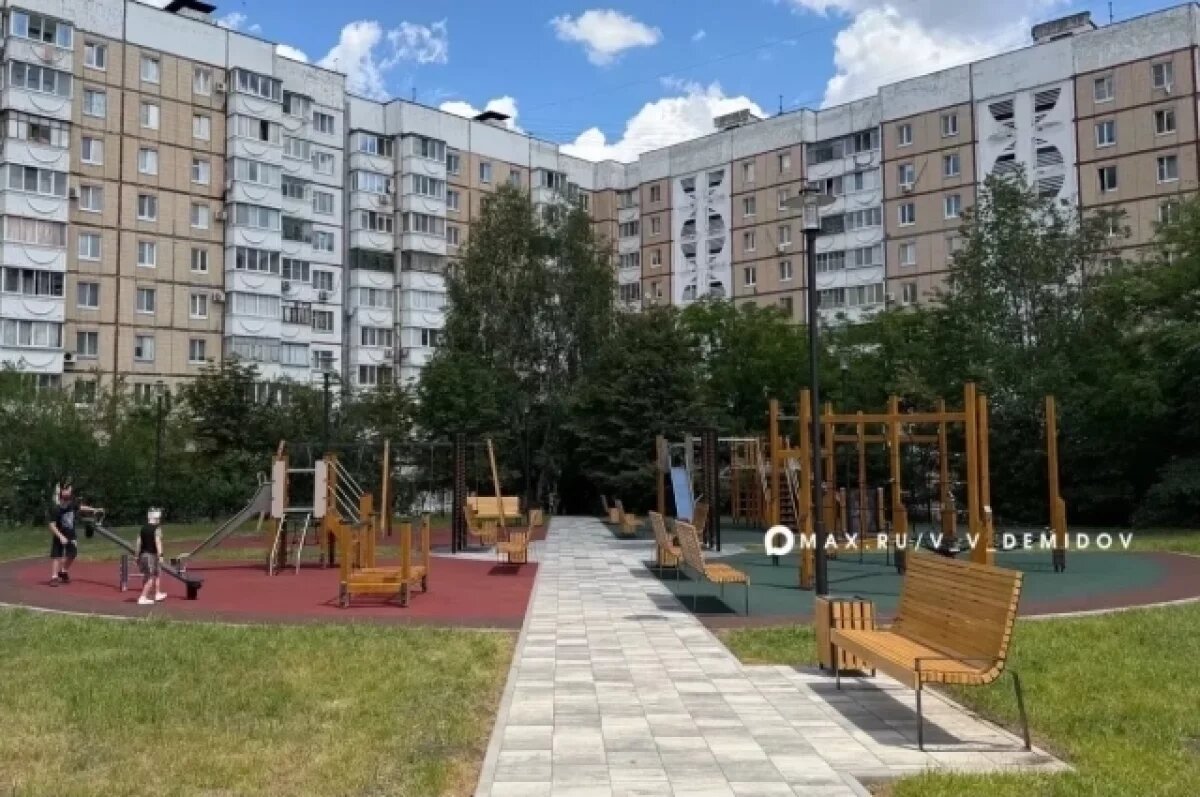    Второй этап благоустройства Комсомольского сквера в Белгороде завершён