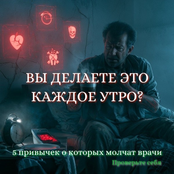 Вы делаете это каждое утро?