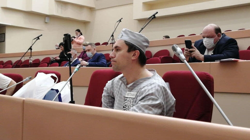 Николай Бондаренко на заседании облдумы в декабре 2021 года.📷Фото: Пресс-служба саратовского отделения КПРФ