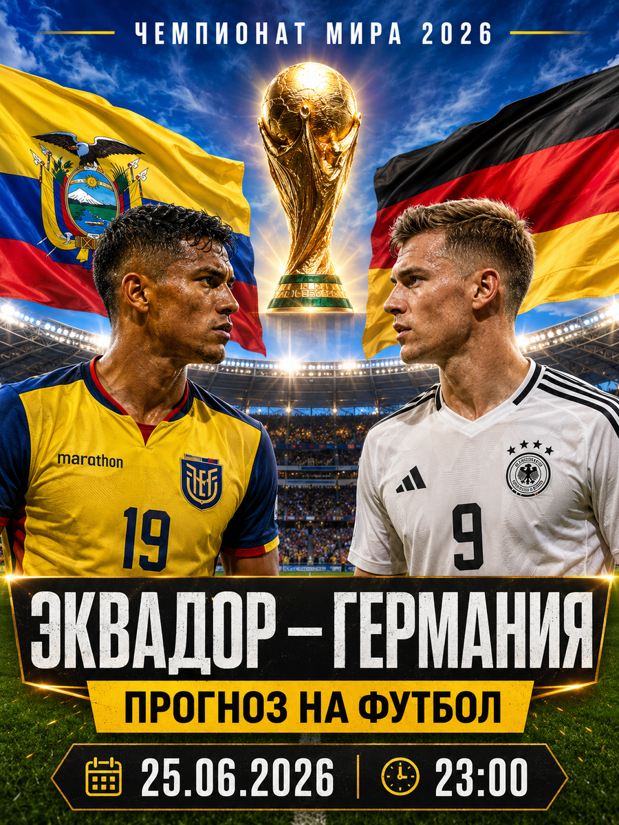 Бесплатный прогноз на футбол: Эквадор — Германия | прогноз на матч и ставки на футбол