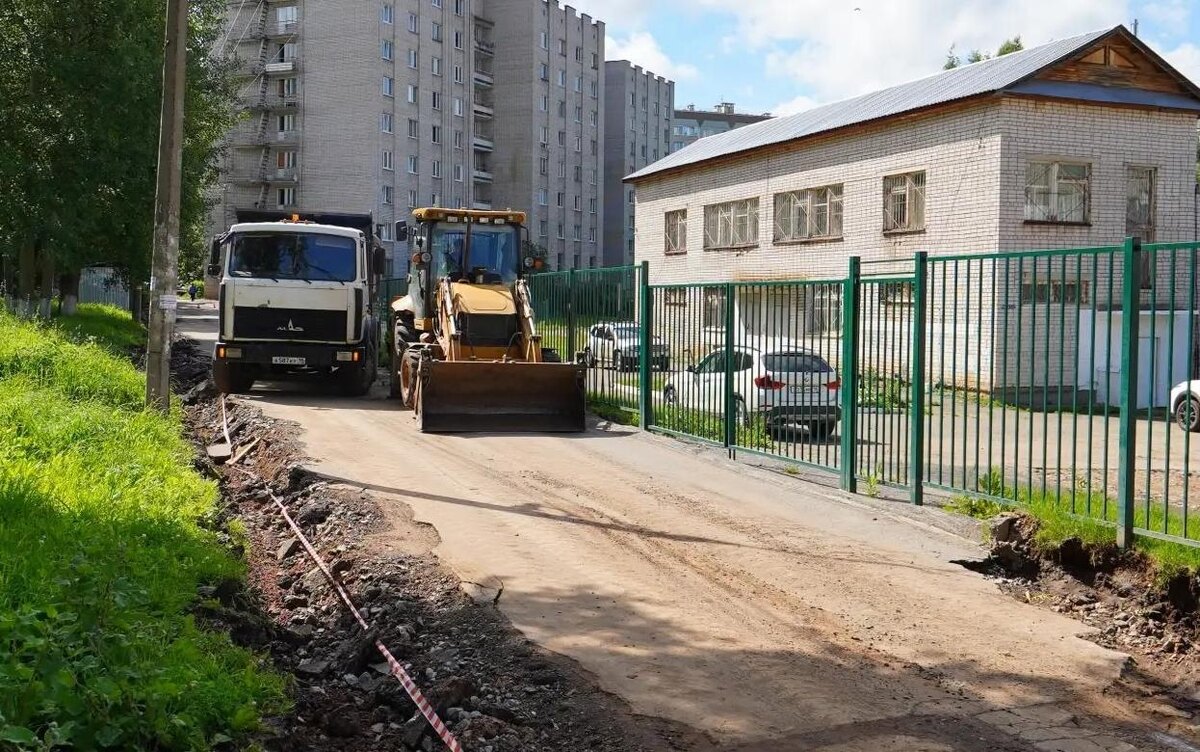    Ремонт межквартальных проездов начался в Ижевске
