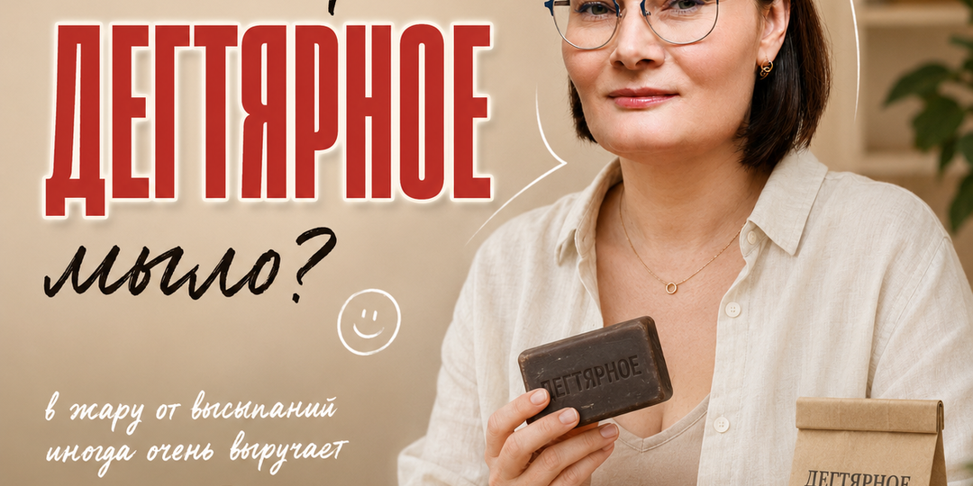 Как выбрать дегтярное мыло?