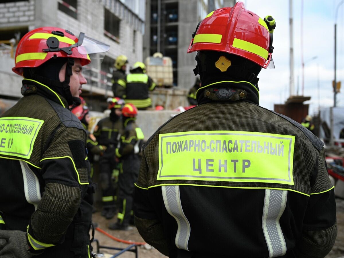    Учения по ликвидации возгорания в высотном здании | © РИА Новости / Рамиль Ситдиков