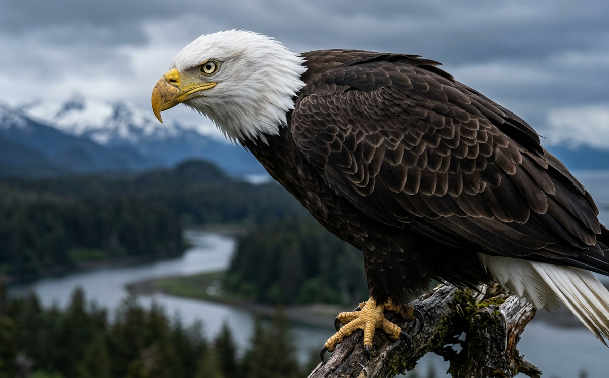 Белоголовый орлан (лат. Haliaeetus leucocephalus) — крупная хищная птица из семейства ястребиных, один из национальных символов США.