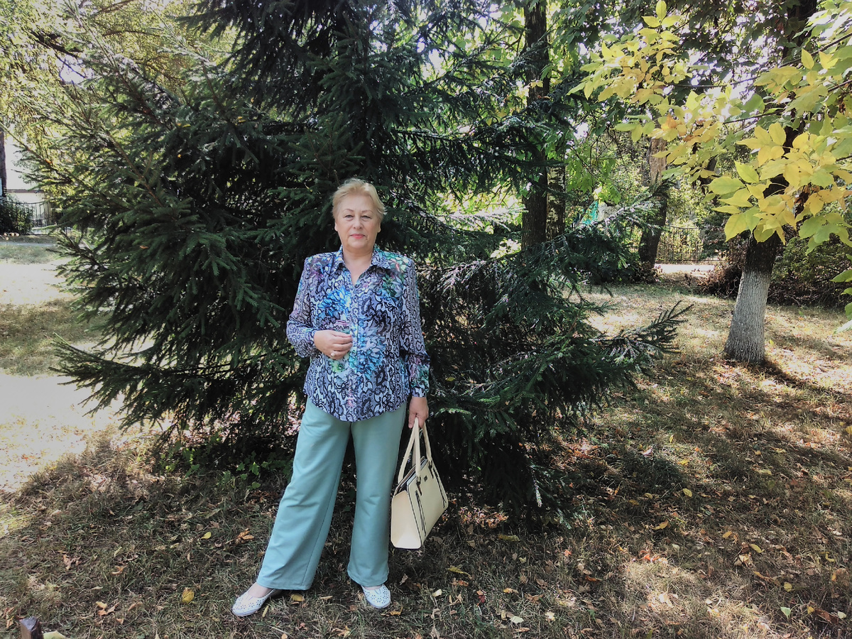в городском парке